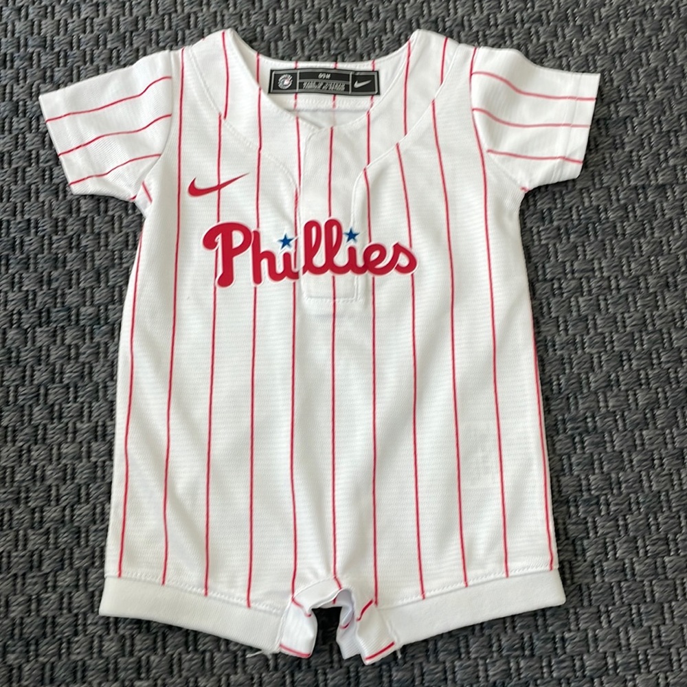 Baby Phillies onesie